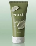 ARENCIA GREEN TEA + LHA DEEP PORE RICE CAKE CLEANSER 150ML - Imagen 4
