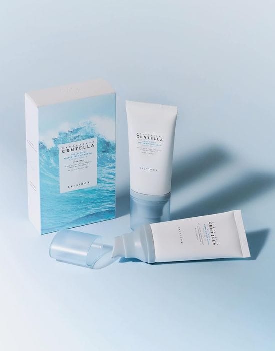IMAGENES WEB - COSMÉTICOS 4 - 2026-02-19T122925.460 SKIN1004 MADAGASCAR CENTELLA HYALU CICA WATER-FIT SUN SERUM 50ML X 2EA (TWIN PACK) - Imagen 1